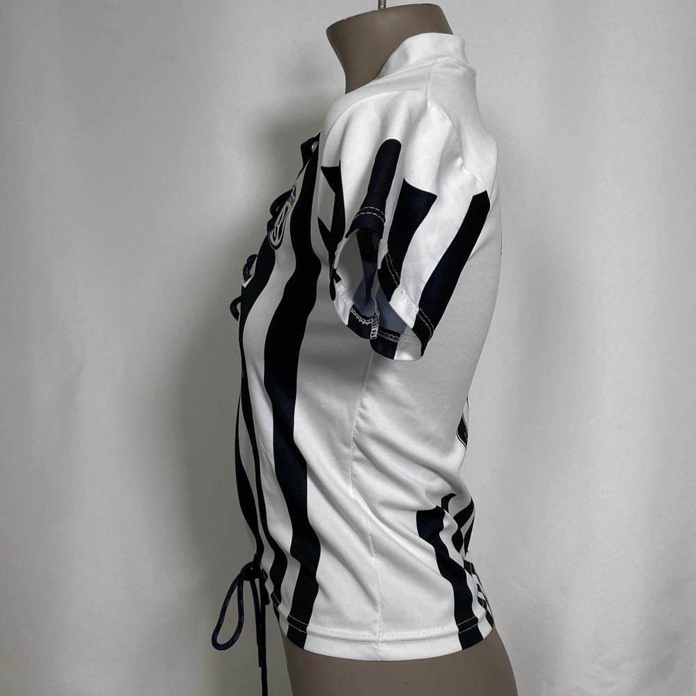 Paul Pogba #10 Juventus FC Cossa New York Lace Up Soccer Jersey Women's Sz 6 - Picture 9 of 16